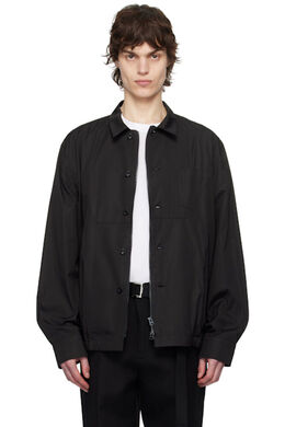Sacai: Чёрная куртка 