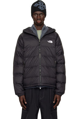The North Face: Чёрный пуховик 