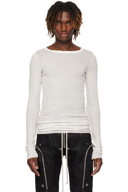 Rick Owens: Белая футболка  LS