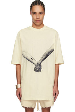 Rick Owens: Белая футболка  Jumbo