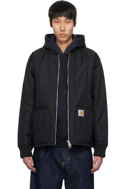 Carhartt Work In Progress: Чёрная куртка 