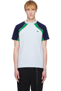 Lacoste: Синяя футболка 