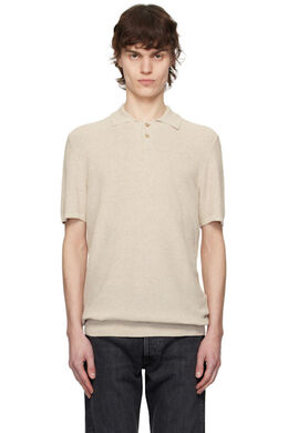 A.P.C.: Бежевое поло 