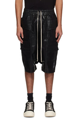 Rick Owens Drkshdw: Чёрные шорты  Creatch