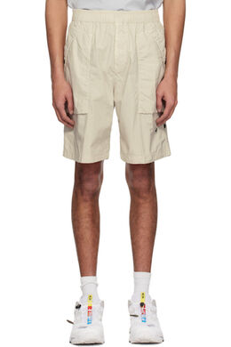 Stone Island: Бежевые шорты  Tela