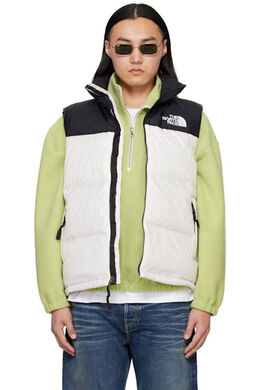 The North Face: Чёрный жилет  Nuptse
