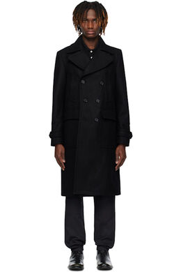 Belstaff: Чёрное пальто 