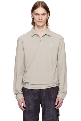 Stone Island: Серый свитер  Ghost