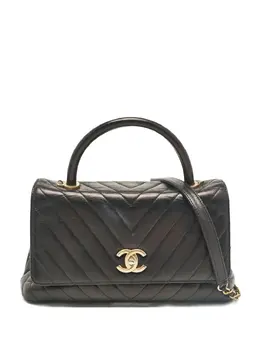 CHANEL Pre-Owned: Чёрная сумка 