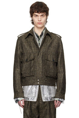 Dries Van Noten: Коричневые пиджаки 