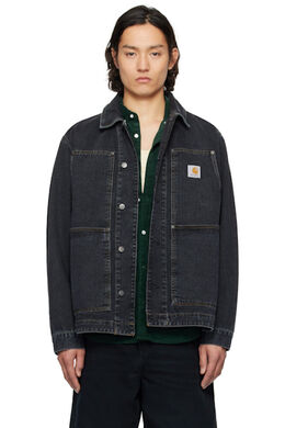 Carhartt Work In Progress: Чёрная куртка 