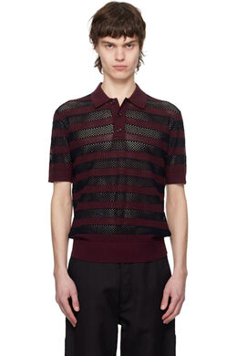 Dries Van Noten: Тёмное поло 