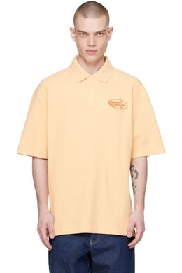 Maison Kitsuné: Бежевое поло 