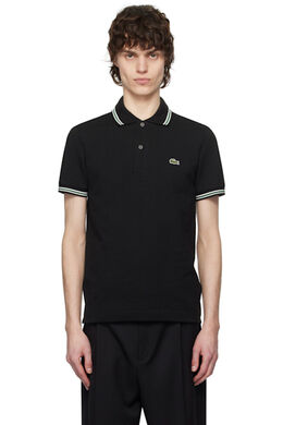 Lacoste: Чёрная рубашка 