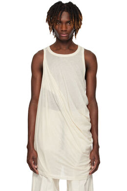 Rick Owens: Белая майка  Anthem