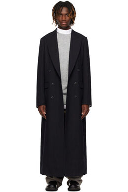 Dries Van Noten: Двубортное пальто 