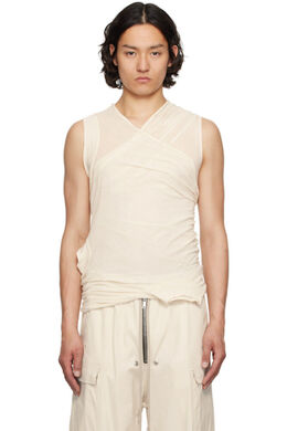 Rick Owens: Белая майка  Banana