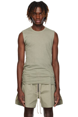 Rick Owens: Зелёная футболка 