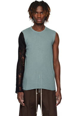 Rick Owens: Синяя футболка 