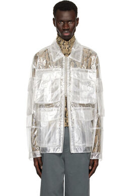 Dries Van Noten: Прозрачная куртка 