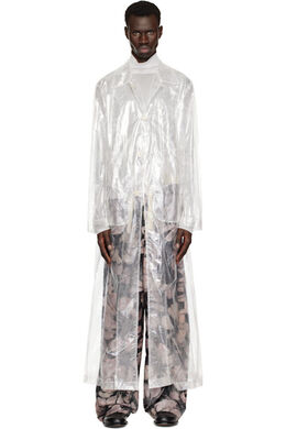 Dries Van Noten: Прозрачное пальто 