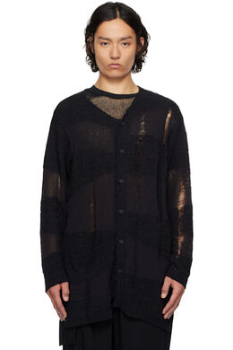 Yohji Yamamoto: Чёрный кардиган 