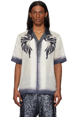 Dries Van Noten: Рубашка с вышивкой 