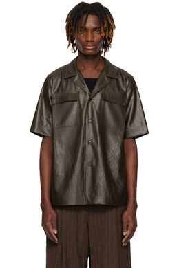 Dries Van Noten: Рубашка цвета хаки 