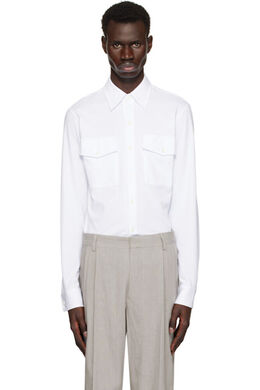 Dries Van Noten: Белая рубашка 