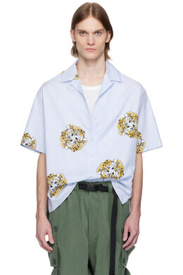 Kenzo: Рубашка  Paris с коротким рукавом