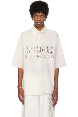 MM6 Maison Margiela: Белая рубашка 