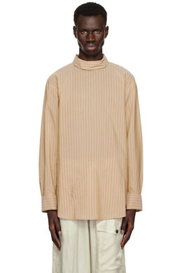 Dries Van Noten: Бежевый свитер 