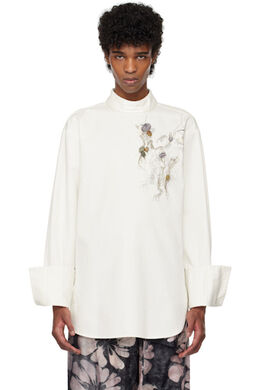Dries Van Noten: Рубашка с воротником 