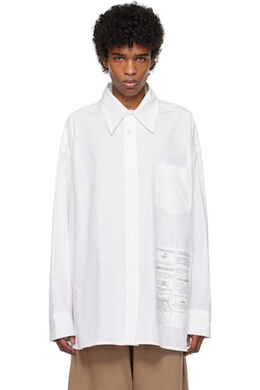 MM6 Maison Margiela: Белая рубашка 