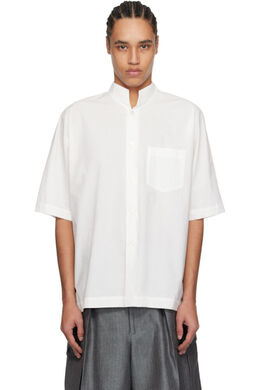 Homme Plissé Issey Miyake: Белая рубашка 