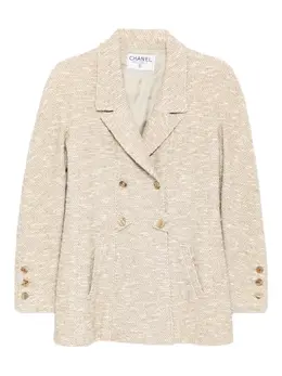 CHANEL Pre-Owned: Твидовая куртка 