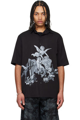 Off-White: Чёрная рубашка 