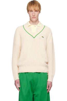 Lacoste: Свитер в полоску 