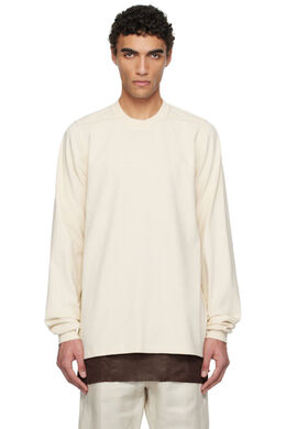 Rick Owens: Белая толстовка  LS