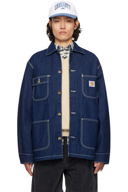Carhartt Work In Progress: Синяя куртка 