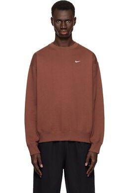 Nike: Флисовая толстовка  Solo Swoosh