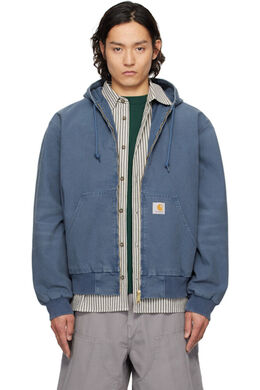Carhartt Work In Progress: Синяя куртка 