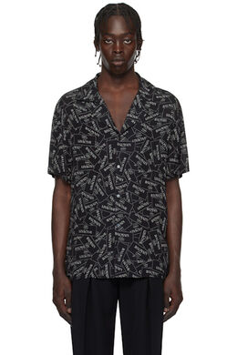 Balmain: Чёрная рубашка 