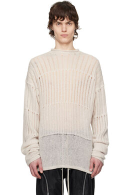 Rick Owens: Белый свитер 