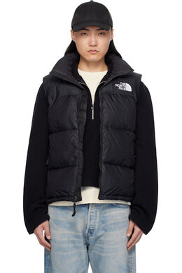 The North Face: Чёрный жилет  Nuptse