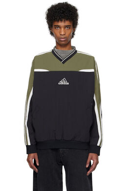Adidas Originals: Толстовка цвета хаки 