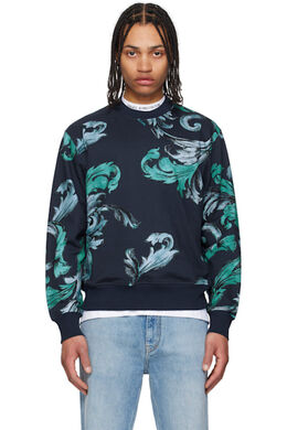 Versace Jeans Couture: Синяя толстовка 