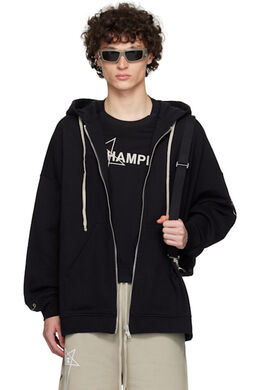 Rick Owens: Чёрная толстовка  Champion