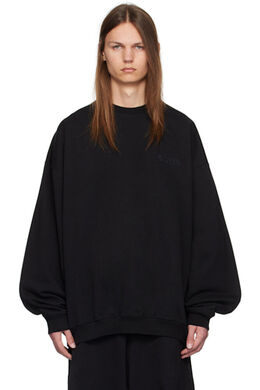 Vetements: Чёрная толстовка 