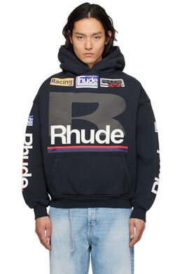 Rhude: Чёрная толстовка 